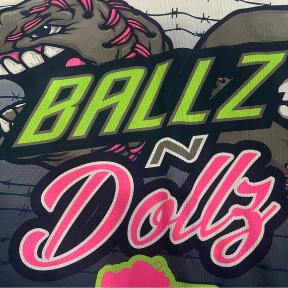 Berserk Ballz N‎ Dollz Men's XL Hoody Mrs J Bone Rock Solid Saloon Cool Graphics - Picture 13 of 15